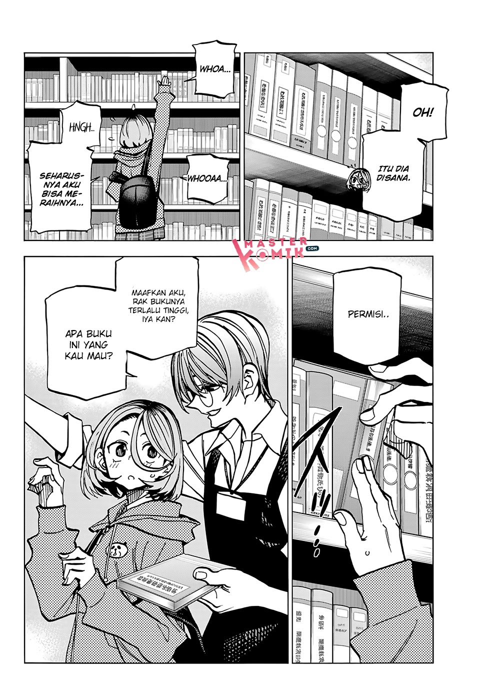 The Story Between a Dumb Prefect and a High School Girl with an Inappropriate Skirt Length Chapter 05 Gambar 4